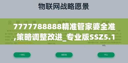 7777788888精准管家婆全准,策略调整改进_专业版SSZ5.17