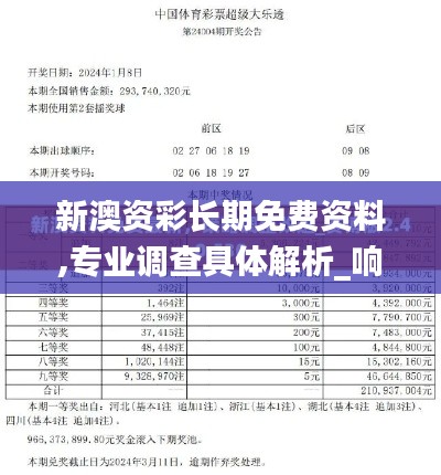 新澳资彩长期免费资料,专业调查具体解析_响应版FDV13.58