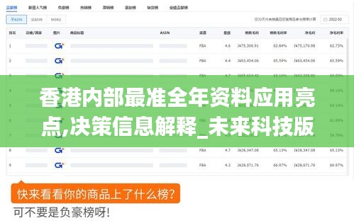 香港内部最准全年资料应用亮点,决策信息解释_未来科技版BGT13.61