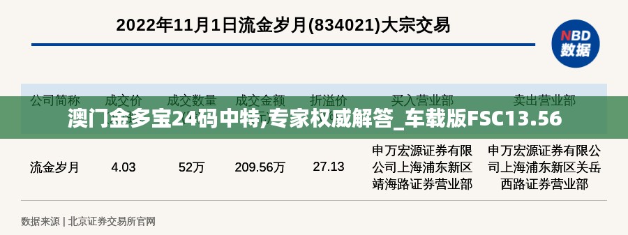 澳门金多宝24码中特,专家权威解答_车载版FSC13.56