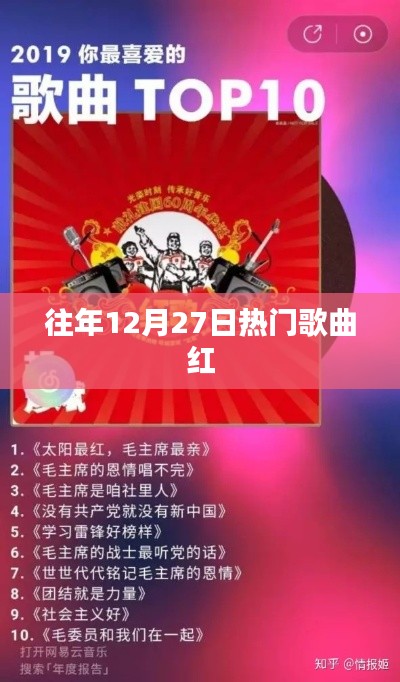 往年12月27日热门歌曲盘点