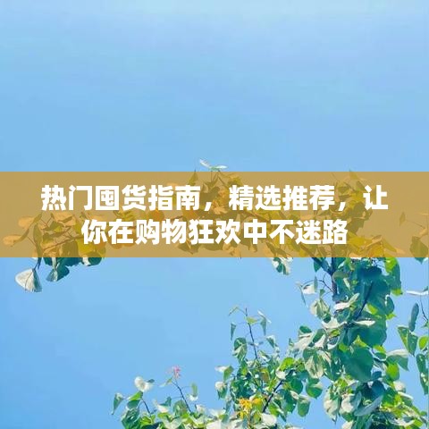 热门囤货指南，购物狂欢必备攻略