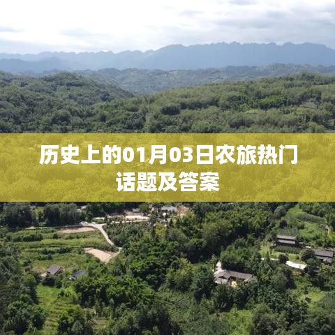 农历新年伊始，农旅话题回顾与答案探寻