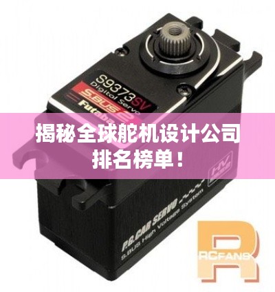 揭秘全球舵机设计公司排名榜单！