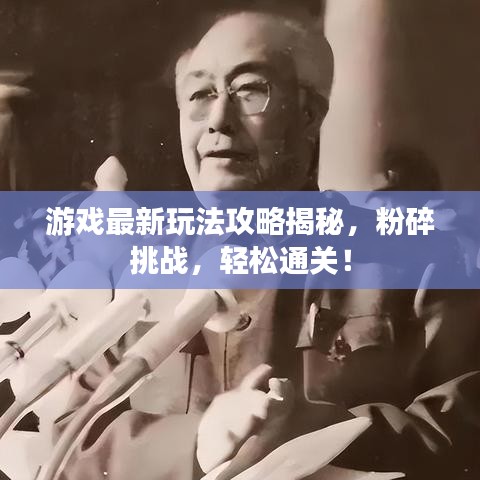 游戏最新玩法攻略揭秘，粉碎挑战，轻松通关！