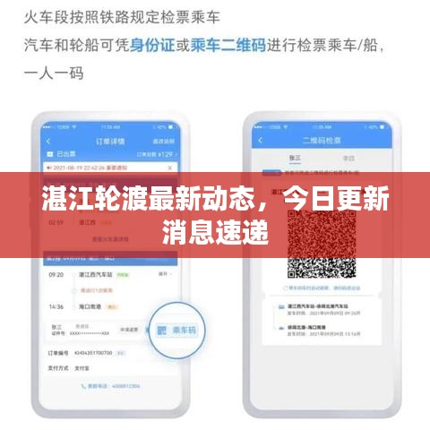 湛江轮渡最新动态，今日更新消息速递