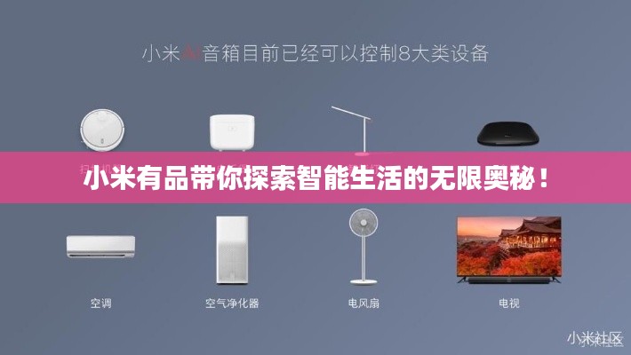 小米有品带你探索智能生活的无限奥秘！